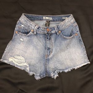 jean shorts